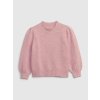GAP Baby pletený sveter CashSoft Ružová 5YRS Ružová Ružová
