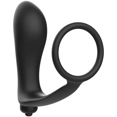 Addicted Toys Anal Massager And Cock Ring With Vibrator