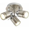 Searchlight 6603SS SAMSON stropné svietidlo GU10 3x4W 1050 lm IP44