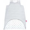 MOTHERHOOD Vak na spanie mušelínový 2v1 Zip a Round Grey Classics 3-18 m 0,5 tog