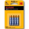 Kodak MAX AAA 4 ks 227233