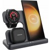 Nabíjačka Indukčná Nabíjačka 3v1 Rýchla pre Samsung Galaxy Watch Buds