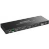 PREMIUMCORD HDMI switch, 4K@60Hz HDMI2.0 KVM 4:1, s dálkovým ovladačem - khswit41e
