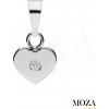 MOZA gold Diamantový prívesok MG3011 Farba Zlata: biele Au