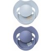 LOVI Cumlík silikónový dynamický Prime 6-18m 2ks Baby Blue/Blue