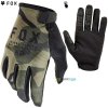 Fox Ranger glove olive green, olivovo zelená, M