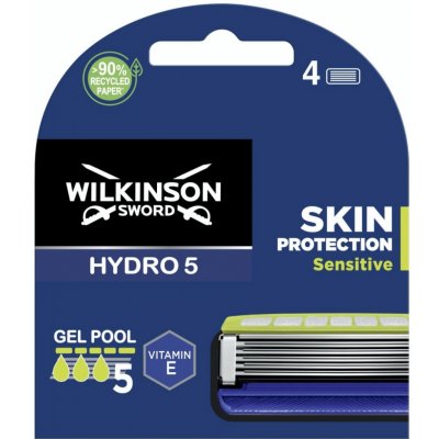 Náhradná hlavica WILKINSON Sword Hydro 5 Skin Protection Sensitive 4 ks