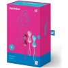 Satisfyer Power Balls Venušine guličky double sada 3 ks farebné
