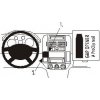 Brodit ProClip montážna konzola na palubnú dosku pre Volkswagen Polo 02-09, 853027