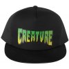 CREATURE šiltovka Logo Mesh Trucker Structured Hat Black 7947