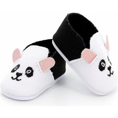 Petitcollin Tenisky pandí pre bábiku 39-48 cm