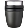Mepal Jídelní box Ellipse Nordic Black 0,5 l