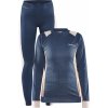 Craft Core Dry Baselayer tmavě modrá s růžovou
