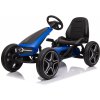 Mamido Mamido Detská šlapacia motokára Mercedes XMX610 modrá | ECO koža | Polohovateľné sedadlo