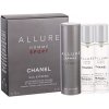 Chanel Allure Homme Sport Eau Extreme 3x20 ml toaletní voda twist and spray pro muže