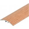 Oblý prechodový profil AL CEZAR - 37 x 5 x 930 mm - Samolepiaco-narážací - LW375w1 - Fólia Dub Canyon - 9342609