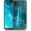 Picasee silikónový prehľadný obal pre Honor 9X Lite - Kvetinový vzor