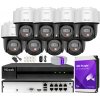 Hilook by Hikvision Súprava na IP monitoring 4Mpx, 8 otáčavých kamier PTZ-N4MP-P, Smart Hybrid Light, 8-kanálový PoE záznamník - HiLook od Hikvision