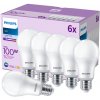 6x LED žiarovka E27 A67 13W = 100W 1521lm 4000K neutrálna biela 180° EC Multipack Philips
