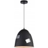 Candellux | Luster na lanku PATCH 1xE27/60W/230V čierna | CA0027