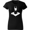 T-ričko Batman dámske tričko Farba trička: Limetková, Farba potlače: Biela, Veľkosť: XS
