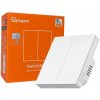 Inteligentný nástenný vypínač SONOFF SwitchMan M5 Zigbee, 2-polohový, samostatná verzia, biely (ZBM5-2C-86W)