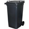 Smetná nádoba ICS GB4 240 l, plastová, šedá, HDPE