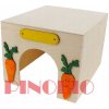 Domček pre králika mini morča Pinokio 19 x 23 x 28 cm
