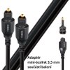 Audioquest Carbon Optilink 8,0 m - optický kabel Toslink (+ 3,5 mm mini adaptér)