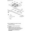 Plynová varná doska Bosch POP6B6K30, 4 horáky, čierna