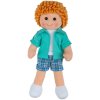 Bigjigs Toys Látková panenka Jacob 28 cm