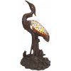 Dekoratívna tiffany lampa 53 cm BOCIAN