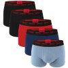 Hugo cotton stretch modern blue & black color combo