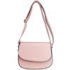 PAOLA dámska crossbody koženková kabelka Ružová
