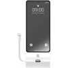 AppleMix Externá batéria / mini powerbanka FORCELL - 5000 mAh - 20W - Lightning + USB-C kábel- biela