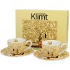 Kristian Samson Paramit 480405-01 - Šálka s podšálkou S/2, G. Klimt TREE OF LIFE Ecru 110ml