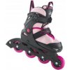 CRIVIT Štýlové detské kolieskové korčule s nastaviteľnou veľkosťou ružové 33-37