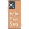 Picasee silikonový černý obal pro Xiaomi Redmi Note 12 4G - Boss Mama