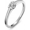 Blink-Blink Diamantový prsteň z bieleho zlata 0.06 ct 1188BDG