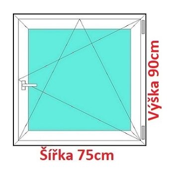 Soft Plastové okno 75x90 cm, otváravé a sklopné od 147,91 € - Heureka.sk