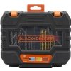 Sada vrtákov a bitov Black-Decker A7233, 31-dílná