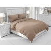 Biante Bavlnené jednofarebné posteľné obliečky Moni MO-072 Púdrovo béžové Predĺžené 140x220 a 70x90 cm