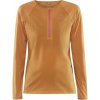 Craft PRO Trail Wind LS W 1913144 dámske tričko - oranžová (574000) - M