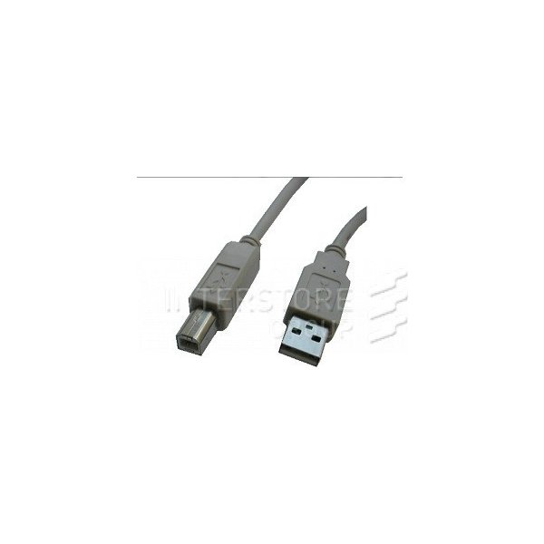 USB kábel Datacom 1710 USB 2.0, A-B, 3m