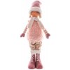 Dekorácia MagicHome Vianoce, Chlapec, ružový, 75 cm
