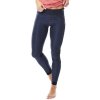 Dámske športové legíny Jobe Discover Denim modrá - XS
