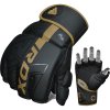 Grapplingové rukavice RDX Kara F6 zlaté L