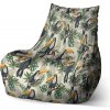 Sablio Sedací vak Bean Tukan - 100 x 90 x 45 cm