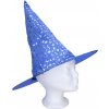 Klobúk čarodejník modrý