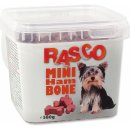 Maškrta pre psa Rasco mini kost šunková 580 g